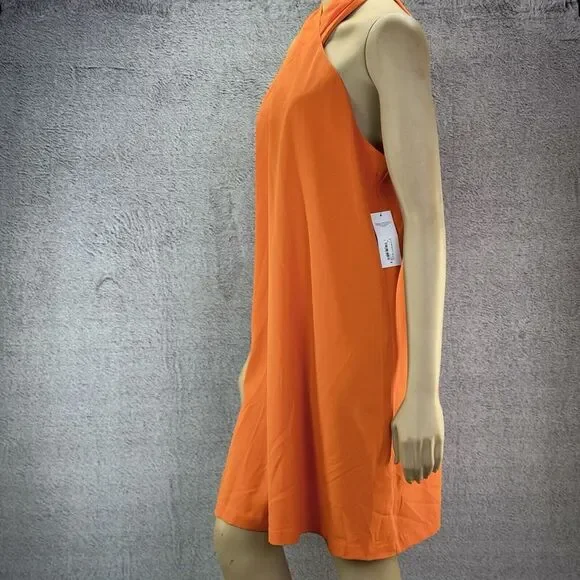 NWT- Bold Elements Womens‎ Sleeveless Shift Dress Orange Size XL  Retail $69 - Picture 6 of 13